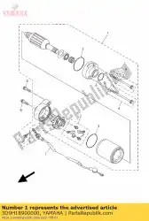 motor assy van Yamaha, met onderdeel nummer 3D9H18900000, bestel je hier online: