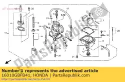 Qui puoi ordinare set di guarnizioni da Honda , con numero parte 16010GBFB41: