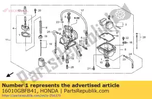 Honda 16010GBFB41 set di guarnizioni - Il fondo