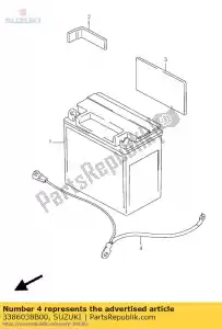 suzuki 3386038B00 filo, batteria - - Il fondo