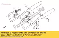 18231413010, Honda, congiunta, exh.pipe honda cb  s cmx rebel c cb450s cmx450c 450 , Nuovo