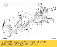 62211453273, BMW, morsetto bmw  750 1000 1984 1985 1986 1987 1988 1989 1990 1991 1992 1993 1994 1995 1996, Nuovo