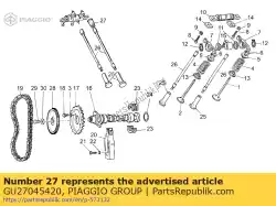 Qui puoi ordinare berretto da Piaggio Group , con numero parte GU27045420: