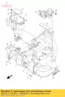 4WM2117X00P1, Yamaha, deksel 9 yamaha xv xva wildstar 1600, Nieuw