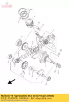 5VLE14960000, Yamaha, patron, tampon yamaha xt yb ybr 125 2005 2006 2007 2008 2009 2010 2012 2014, Nouveau