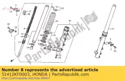 Ici, vous pouvez commander le anneau, sauvegarder auprès de Honda , avec le numéro de pièce 51412KF0003: