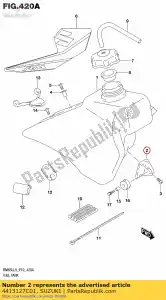 suzuki 4413127C01 suporte, combustível ta - Lado inferior