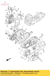 yamaha 9321024X0000 o-ring - Il fondo