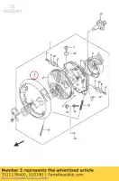 3511138A00, Suzuki, obr?cz suzuki ls rv vl vs 125 200 250 600 650 750 800 1400 1985 1986 1987 1988 1989 1990 1991 1992 1993 1994 1995 1996 1997 1998 1999 2000 2001 2002 2003 2004 2005 2006 2007 2008 2009 2010 2015 2016, Nowy