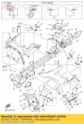 Qui puoi ordinare grafico 7 da Yamaha , con numero parte 2CR2173X20: