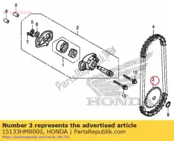 Tutaj możesz zamówić ko? O z? Bate nap? Dzane pomp? Oleju (22t) od Honda , z numerem części 15133HM8000: