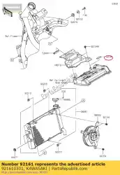 Qui puoi ordinare ammortizzatore da Kawasaki , con numero parte 921610301: