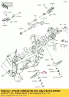 340280325, Kawasaki, étape, rr, lh klx250scf kawasaki  klx 250 2009 2010 2011 2012 2013 2014 2015 2016 2017 2018 2019 2020 2021, Nouveau