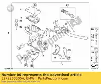 32722333064, BMW, ?ruba dociskowa bmw   900 1100 1150 1200 1996 1997 1998 1999 2000 2001 2002 2003 2004 2005 2006 2007 2008 2009, Nowy