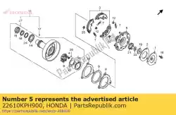 Qui puoi ordinare piastra comp primar da Honda , con numero parte 22610KPH900: