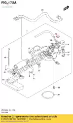 Here you can order the clip from Suzuki, with part number 1369324F00: