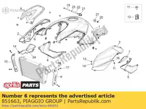 Piaggio Group 851663 tank beschermer - Overzicht