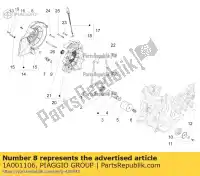 1A001106, Piaggio Group, tornillo penetrante piaggio vespa liberty lt medley primavera rp8m66700, rp8m68500, rp8m6692 rp8m66701, rp8m68501, rp8m66920, rp8m66111, rp8m66823,  rp8m82221, rp8m82413, rp8m82211, rp8m8243, zapma1401, rp8m8245, rp8m82121, rp8m82416, rp8m82413 rp8m82222, rp8m82210, rp8m8241, Nuevo