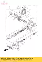 2H7461220000, Yamaha, course, intérieur yamaha bt v max xj xv xvs 535 750 900 1000 1100 1200 1986 1987 1988 1989 1990 1991 1992 1993 1995 1996 1997 1998 1999 2000 2001 2002 2003 2004 2005 2006, Nouveau