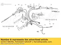 GU01738090, Piaggio Group, lh lights selector moto-guzzi v 1100 2002, New