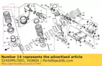 52424ML7003, Honda, korek, gniazdo spg honda vfr  f vfr750f 750 , Nowy