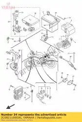 Here you can order the wire, minus lead from Yamaha, with part number 2C0821160000: