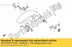 Aquí puede pedir no hay descripción disponible en este momento de Honda , con el número de pieza 50356MY5700: