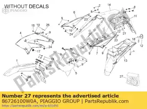 Piaggio Group 86726100W0A kit di guarnizioni - Il fondo