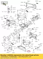 140930816, Kawasaki, 01 deksel,deur,links,lwr kawasaki  1000 2020, Nieuw