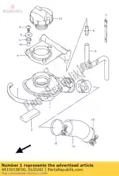 Here you can order the inlet,fuel tank from Suzuki, with part number 4419010F00: