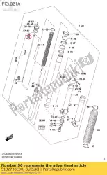 Here you can order the nut from Suzuki, with part number 5182733E00: