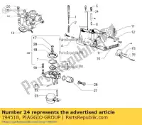 194518, Piaggio Group, jet au ralenti vespa px vespa px zapm74200, zapm743d 125 150 200 1985 1992 2007 2008 2011 2016 2017 2018, Nouveau