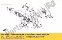 24213HC0010, Honda, aucune description disponible pour le moment honda trx 300 2000 2001 2002 2003 2004 2005 2006 2007 2008, Nouveau