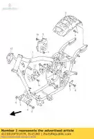 4110026F01019, Suzuki, rama suzuki vl 125 250 2000 2001, Nowy