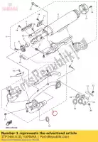 1TP1461010, Yamaha, conjunto de tubo de escape yamaha xvs950cu bolt xvs950cud 950 , Nuevo