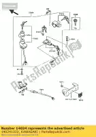 140241332, Kawasaki, cubierta, interruptor de encendido zx600-a2 kawasaki gpz gt zx 400 550 600 750 1000 1985 1986 1987 1988 1989 1991 1992 1993 1994, Nuevo