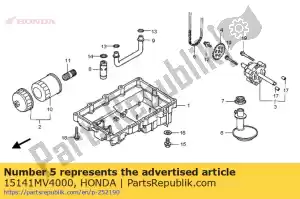 honda 15141MV4000 chaîne, pompe à huile (48l) - La partie au fond