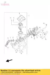 Ici, vous pouvez commander le pince 2 auprès de Yamaha , avec le numéro de pièce 13DE24920000: