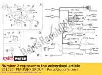 851023, Piaggio Group, placa de soporte de la unidad de control aprilia  rxv rxv sxv sxv 450 550 2006 2008 2009 2010 2011, Nuevo