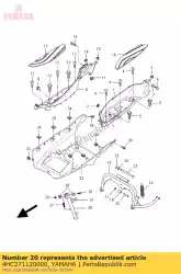 Qui puoi ordinare albero, supporto principale da Yamaha , con numero parte 4HC271120000: