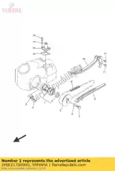 Qui puoi ordinare albero a camme 1 da Yamaha , con numero parte 1P6E21700000: