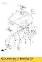 4410018H11YHG, Suzuki, tanque, combustible suzuki gsf 650 1250 2008 2009, Nuevo