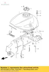 Tutaj możesz zamówić zbiornik, paliwo od Suzuki , z numerem części 4410018H11YHG:
