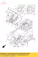 5XT154510000, Yamaha, pakking, carterdeksel 1 yamaha xg 250 2005, Nieuw