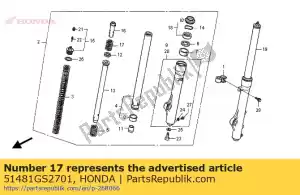 honda 51481GS2701 nenhuma descrição disponível no momento - Lado inferior