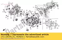 14112KZ4L31, Honda, soupape sous roseau sur honda cr  r cr125r 125 , Nouveau