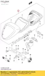 Here you can order the lamp assy,rear from Suzuki, with part number 3571006JB0: