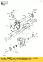 921541925, Kawasaki, bolt,flanged,6x14 kx450hgf kawasaki  kx 250 450 2016 2017 2018 2019 2020, New