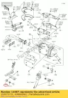 110573721, Kawasaki, 01 support, frm-silencieux/fr kawasaki  1000 2020, Nouveau