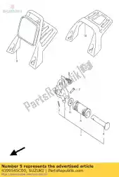 Aqui você pode pedir o almofada em Suzuki , com o número da peça 4399545C00: